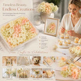 Modern Mixed Shade Preserved Hydrangea DIY Wedding Decor Material 5g In Australia - Darrahopens