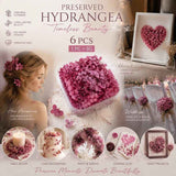 Purple Cloud Gradient Preserved Hydrangea Candle Making Kit 6 Boxes ×5g In Australia - Darrahopens