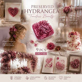 Purple Cloud Gradient Preserved Hydrangea DIY Candle Supply Bulk Pack 9 Boxes In Australia - Darrahopens