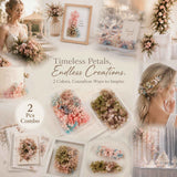 Dreamy Tone & Agate Blue Preserved Hydrangea Handmade Soap Frame Floral Material 2 Boxes In Australia - Darrahopens