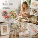 Dreamy Tone & Warm Mixed Shade Preserved Hydrangea Wedding Craft Dried Flower Set of 2 In Australia - Darrahopens
