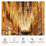 Extra‑High‑Quantity LED Twinkle Fairy Lights Plug‑in, Suitable For Large‑Area Courtyard & Park Decoration, Christmas Outdoor Grand Scene Light, 100M 2000Leds Warm White In Australia - Darrahopens