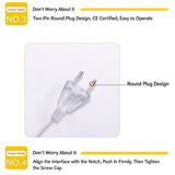 Mass‑Quantity Plug‑in Pure White LED Star Twinkle Lights, For Park, Villa Courtyard Large‑Area Lighting Project, Christmas Grand Outdoor Decoration, 100M 2000Leds Cool White