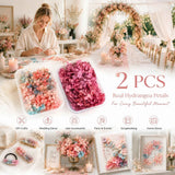 Dreamy Tone & Purple Cloud Gradient Preserved Hydrangea Resin Ornament Kit 2 Boxes In Australia - Darrahopens