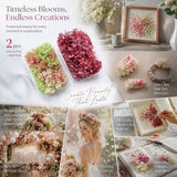 Warm Mixed Shade & Purple Cloud Gradient Preserved Hydrangea Resin Ornament Pack 2 In Australia - Darrahopens