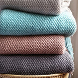 1150g Extra Large Pineapple Knit Throw 150x250cm Dusty Pink Fringed Coverlet for Lounge Couch Armchair Home Styling In Australia - Darrahopens