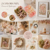 Agate Blue & Champagne Tone Preserved Hydrangea Wedding Gift DIY Accessory Kit 4 Boxes In Australia - Darrahopens