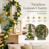 Herb Scent Artificial Lemon Vine Foam Lemon Fruit Indoor Patio Greenery Decor In Australia - Darrahopens
