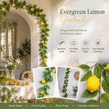 Style C Lemon Vine Hanging Ornament Patio Front Door Decor In Australia - Darrahopens