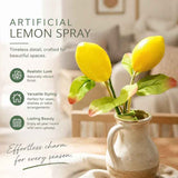 Single Lemon Stem C Foam Lemon Small Artificial Greenery Branch In Australia - Darrahopens