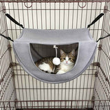 Cat Cage Hammock - Grey 47×38×28cm In Australia - Darrahopens