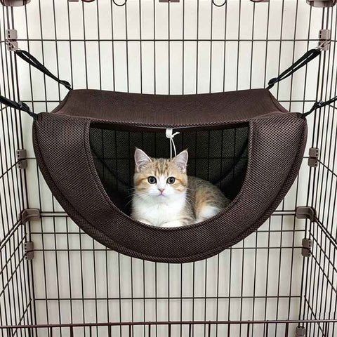 Cat Cage Hammock - Coffee 35×27×20cm In Australia - Darrahopens
