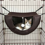 Cat Cage Hammock - Coffee 47×38×28cm In Australia - Darrahopens