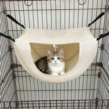 2 Pcs Cat Cage Hammock - Cream Yellow 35×27×20cm In Australia - Darrahopens