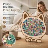 Wooden Jigsaw Puzzle, Macaron Color Box + Morandi Style Dog In Australia - Darrahopens