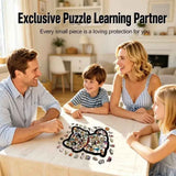 Wooden Jigsaw Puzzle, Log Color Box + Persian Cat In Australia - Darrahopens