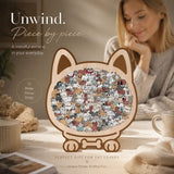 Wooden Jigsaw Puzzle, Morandi Style Dog + Pug Dog In Australia - Darrahopens