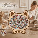 Wooden Jigsaw Puzzle, Puppy + Little Bear In Australia - Darrahopens