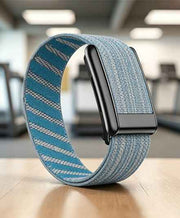 Nylon Sport Watch Strap - Diamond Blue with Black Buckle In Australia - Darrahopens