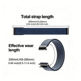 Nylon Sport Watch Strap - Torch Red