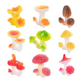10pcs Artificial Mushroom Ornament-Type 10
