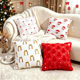 Set of 2 Christmas Cushion Covers (Pillow filling not included)-Style 12 In Australia - Darrahopens