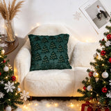 Set of 2 Christmas Cushion Covers (Pillow filling not included)-Style 23