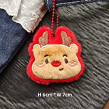 9pcs Christmas Plush Doll Ornaments