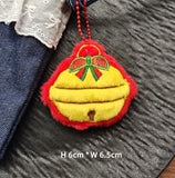 9pcs Christmas Plush Doll Ornaments