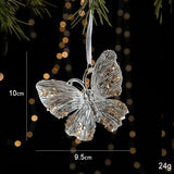 2pcs Butterfly Christmas Ornament Props In Australia - Darrahopens