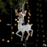 2pcs Walking Reindeer Christmas Ornament Props In Australia - Darrahopens