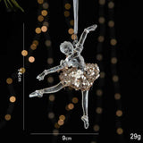 2pcs Ballerina Girl Christmas Ornament Props In Australia - Darrahopens