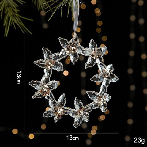 2pcs Wreath Christmas Ornament Props In Australia - Darrahopens