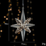 2pcs Burst Star Christmas Ornament Props In Australia - Darrahopens