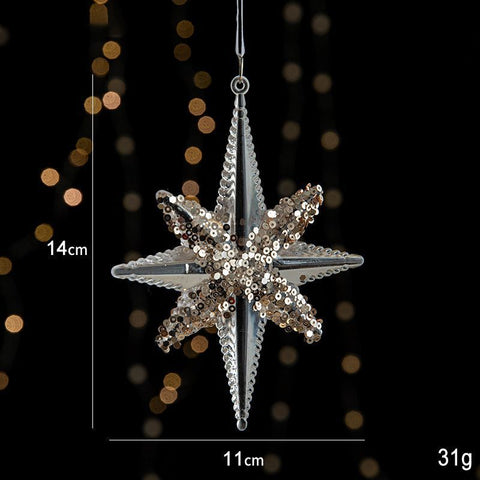 2pcs Burst Star Christmas Ornament Props In Australia - Darrahopens