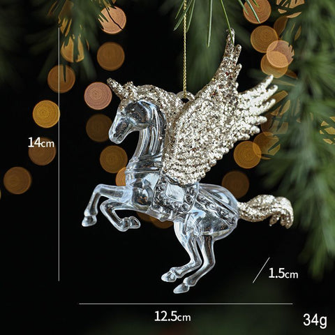 2pcs Unicorn A Christmas Ornament Props In Australia - Darrahopens