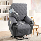 Electric Recliner Sofa Cover - Grey In Australia - Darrahopens