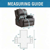 Electric Recliner Sofa Cover - Terracotta In Australia - Darrahopens