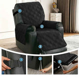 Electric Recliner Sofa Cover - Smoky Cyan In Australia - Darrahopens