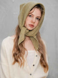 2pcs Fashion Warm Triangle Scarf - Burgundy, 35×105cm In Australia - Darrahopens