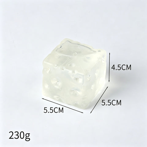 Transparent Cheese Squishy 5.5cm