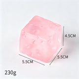 Pink Cheese Squishy 5.5cm In Australia - Darrahopens