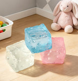 Pink Cheese Squishy 5.5cm