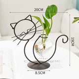 2 Pack Cat Iron Flower Ware 001