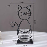 2 Pack Cat Iron Flower Ware 007