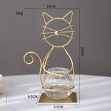 2 Pack Cat Iron Flower Ware 007