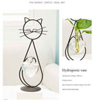 2 Pack Cat Iron Flower Ware 008