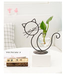 2 Pack Cat Iron Flower Ware 010