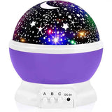 Starry Projection Lamp Black