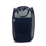 Foldable Laundry Hamper Rose Red 02